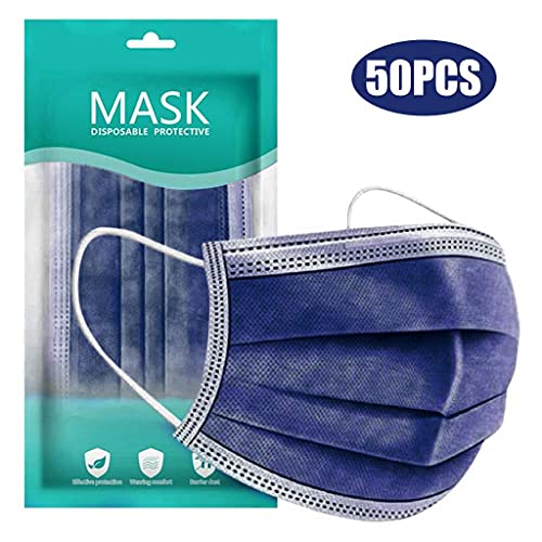 BlueClelear Masks Youth Disposable Face_Mask Máscaras de papel preto garotas Casaco 4T máscara preta descartável Negros Desachablesface