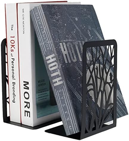 Livro termina os suportes de metal para prateleiras para o suporte da estante de livros pesados ​​suporta o escritório em casa escultura
