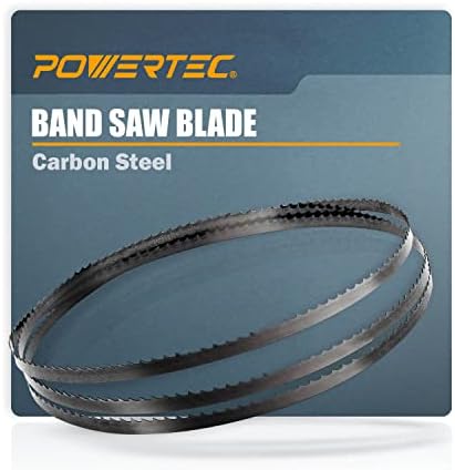 Powertec 13141 67-1/2 x 1/2 x 14 TPI Band SAW Blade, para Rikon 10 SAW