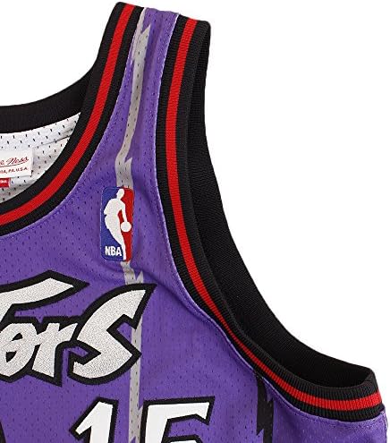 Mitchell e Ness Vince Carter Toronto Raptors Authentic 1998 Purple NBA Jersey
