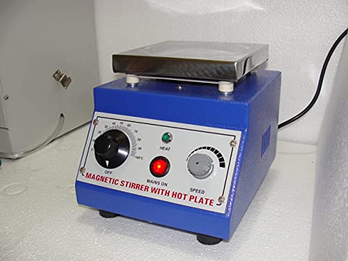 Agitador magnético com placa quente