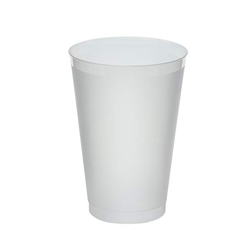 Frost-Flex Plastic Drinking Cup, 20 onças, fosco