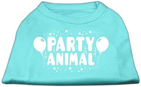 Mirage Pet Products Party Animal Screen Print Shirt Orange SM