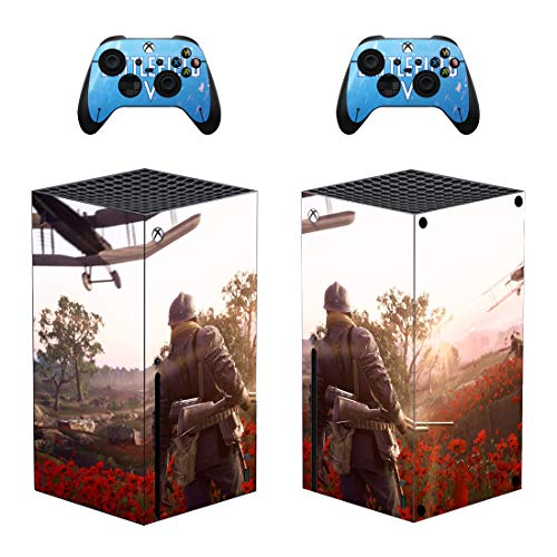 Felipe Seiji Kuba Xbox Series X Console e 2 controladores Skin Set - Battle War - Xbox Series x Vinyl