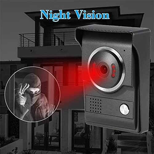 MJWDP 4,3 polegadas com fio de vídeo com céu Night Vision Function Função Visual Intercom Intercomão de áudio bidirecional