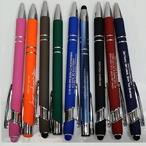 Caixa de 5 lb de canetas de canetas de tinta de impressão variada