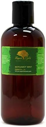 12 oz premium bergamot menta óleo essencial líquido ouro puro aromaterapia natural orgânica