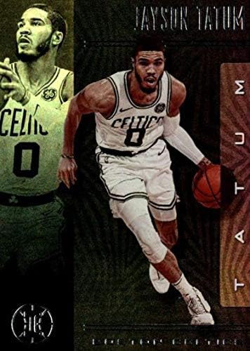2019-20 Panini ilusões Black Sapphire 98 Jayson Tatum Boston Celtics NBA Basketball Trading Card