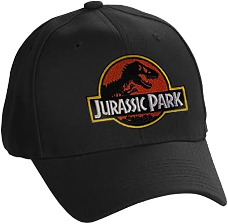 Jurassic Park Licenciado Oficialmente Licenciado Flexfit Baseball Cap, Large/X-Large