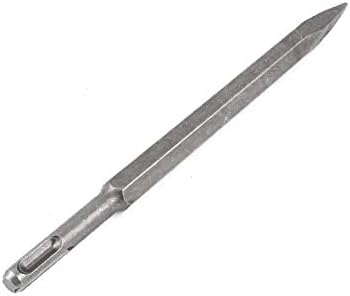 X-Dree 10mm DIA Broca redonda Holo elétrico Cinzel de 23 cm de comprimento (Martillos de mango Redondo de 10 mm de diámetro longitud de Cincel de 23 cm de longitud