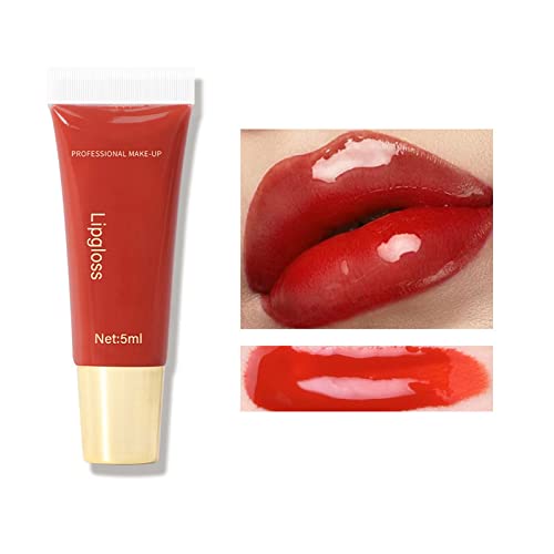 5 revestimentos lábios Mangueira de textura hidratante Rainbow Lip Color Lip Glaze Color Lip Plumper Lip Lip Lip Gloss Glossy & Cool