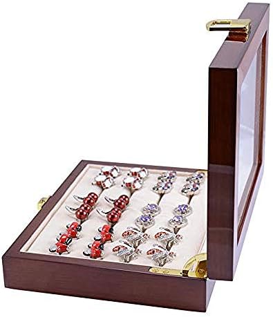 Caixa de jóias XJJZS- Caixa de organizador de jóias com Ket, porta-pedacinhos para o decote de colar de anel Bracelete de grão de ouvido