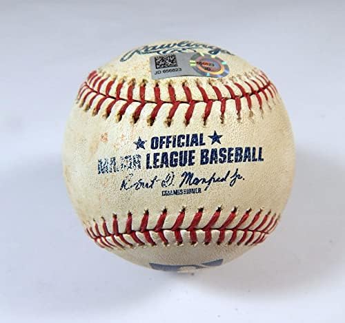 2019 Chicago Cubs Pirates Game usado Baseball Jason Heyward Walk Almora Single - Game Usado Baseballs