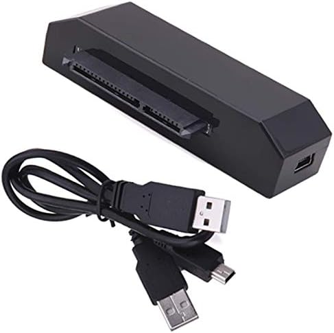 Cabos USB disco rígido Transferência de dados HDD Cord Kit para Xbox 360 Slim to PC Black