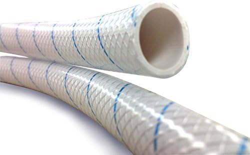 Sierra International Clear White PVC Tubing Poliéster Reforçado com 1/2 x 25 '16-164-0125 Clear White PVC Tubing Poliéster Reforçado com 1/2 x 25',