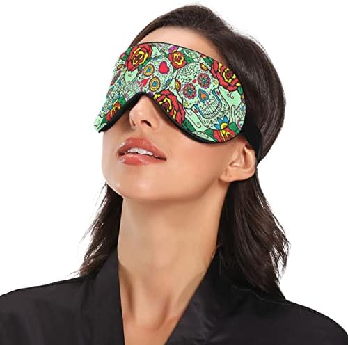 Máscara de máscara para o olho do sono unissex-dia da noite máscara de dormir confortável
