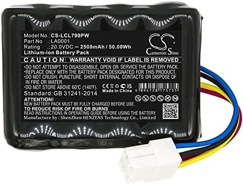 Substituição da bateria para Landxcape LX796 LX792 LX790 600M2 LX795 400M2 LX795 LX796 300M2 LX790I LX792 600M2 LX790 LA0001