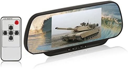 BOYO VTM600M Vista traseira espelho com LCD de 6 polegadas