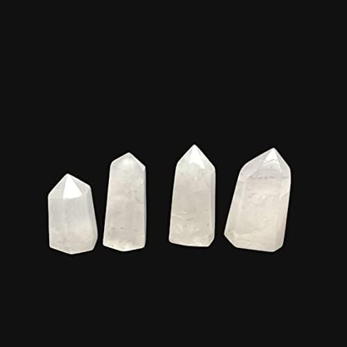 Clear Quartz Point Pequeno 3-6cm 1pc, varinhas de cristal naturais, varinha de pedra de cura de Reiki de quartzo claro, Crystal
