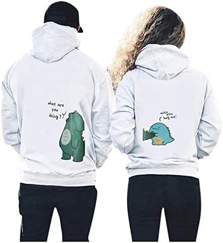 Xbkplo casal combinando roupas de rua moleto