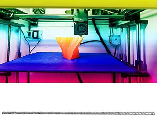 Haste trapezoidal, haste 8mm Controle industrial Guia CNC Guia de parafuso trapezoidal para a indústria para impressora 3D