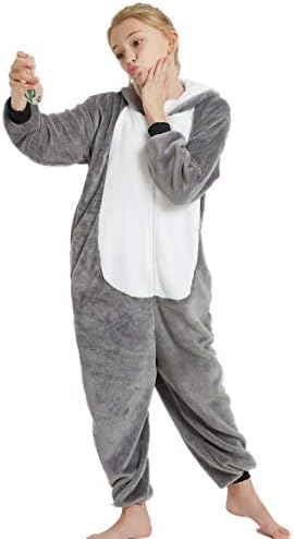 Calanta Animal Dog Onesie Kids Unisex Onepiece Pijamas Halloween Cosplay Party Fantas