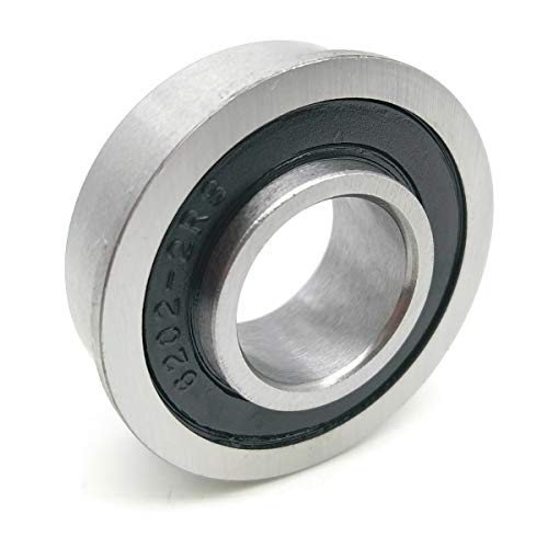 Mochu F6202-16-2rs 16x35x11 F6206-16 ABEC-1 FLANGE MOCHU ROLAMENTO DE ROLAMENTO DE BALANÇA APLICATIVA ANOMENTE APLICÁVEL GAON, carrinhos de mão, carrinhos e caminhões de mão roda roda