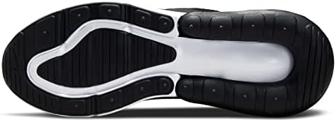 Nike air max 270 dr7891 001 preto/jogo real/branco/fumaça cinza sapatos infantis