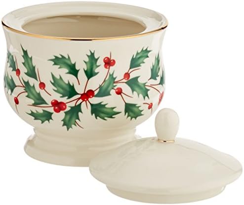 Lenox Holiday Porcelain Sugar & Creamer Conjunto