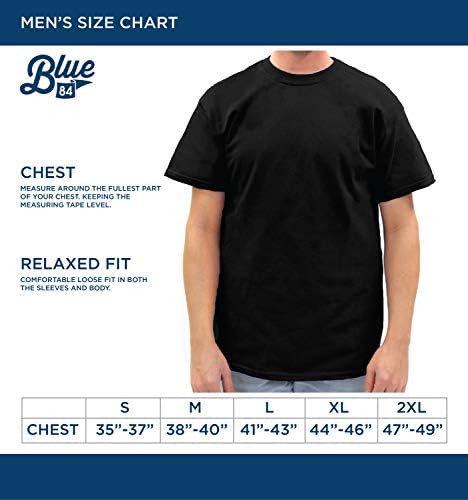 Azul 84 camiseta masculina cinza arqueando