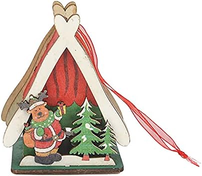 Ornamentos de Natal personalizados decorações de casas de natal dentro de fora das decorações de festas de Natal, árvore de Natal, casa