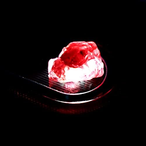 Spinel bruto bruto de vermelho natural 1,85 ct cura cristal da Birmânia