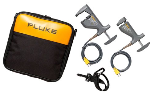 Fluke 80pk-18tcal kit de sonda de temperatura do tubo com um certificado de calibração tratável com NIST com dados