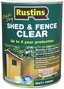 Rustins Shed & Fence Clear 1L
