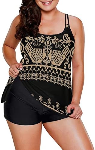 Miashui Leopard Swimsuit Women Plus Size Swimwea