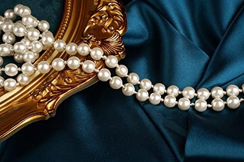 Colar de pérolas de cizee 1920 Faux pérolas gatsby acessórios vintage jóias de centenário de jóias longas para mulheres