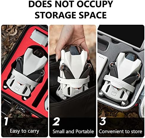 Startrc mini 3 hélice, suporte de hélice estabilizador de protetor de cinta de guarda e fixador de hélice para DJI mini 3 acessórios