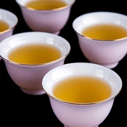 Wionc Ceramic Tea Cup de chá Conjunto de chá Drinkware Copo de chá Tureen Infusser Cerimônia de chá ao ar livre/casas
