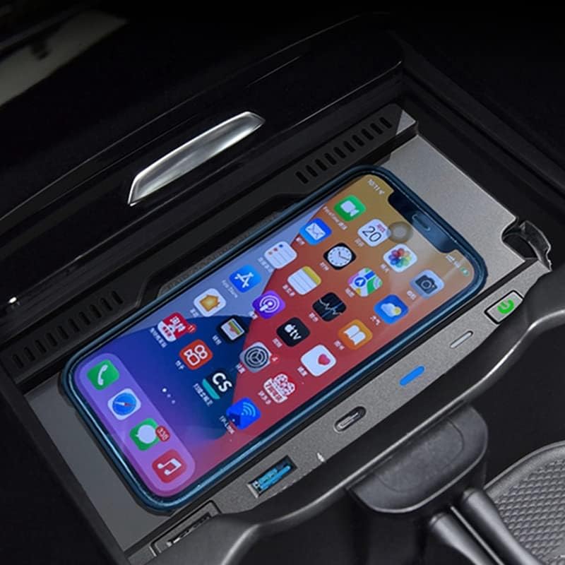 BestMoToring Wireless Celular Charger Compatível com Mercedes Benz W177 W188 W247 GLA CLA GLB 2019-2022