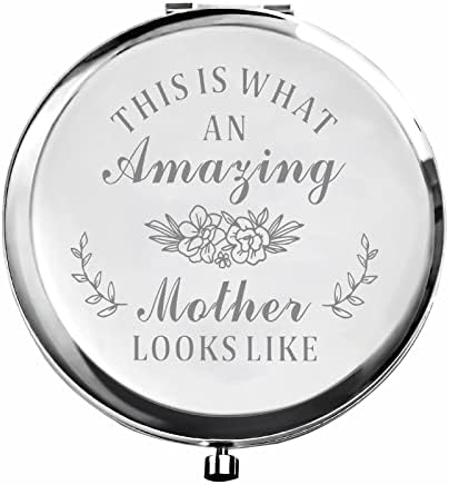 Presentes de aniversário para mamãe da filha, presente do dia das mães para mamãe, espelho de maquiagem de viagem para mamãe,
