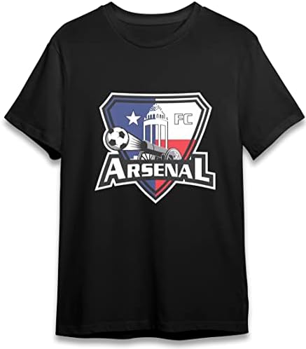 Arsenal F.C. Camisas unissex hipster hip-hop masculino para mulheres algodão moda camisetas pretas
