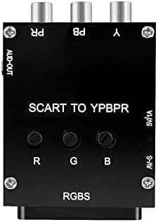 McBazel ODV-RGBS SCART para YPBPR CONVERTOR DE componentes para console de jogos retro/painéis de arcade