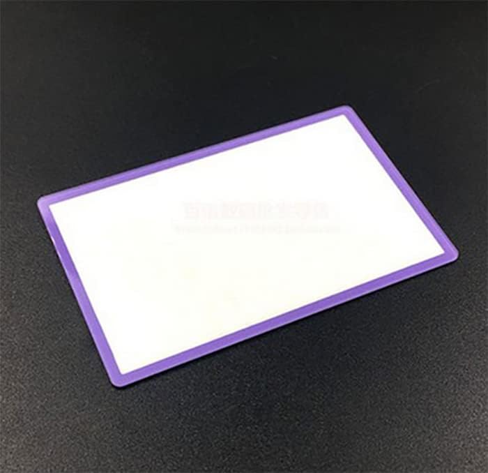 Tela superior LCD LENS Lens de vidro Tampa de substituição Parte para a tela de proteção de quadro frontal do console 2DS