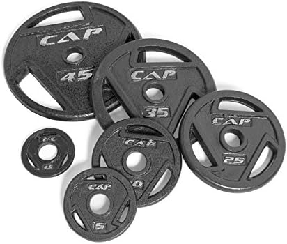 Cap Barbell Unisisex-Adult Olympic Grip Plate Series