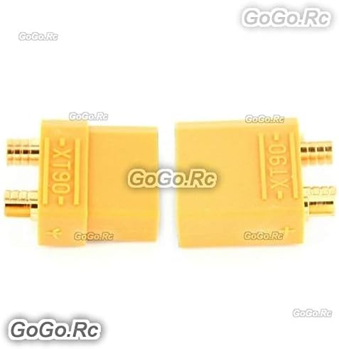 Gogorc New XT90 Bullet Connectores plugues masculino e feminino para rc lipo bateria