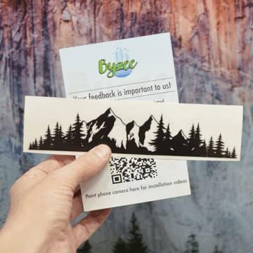 Byzee Mountain Decal