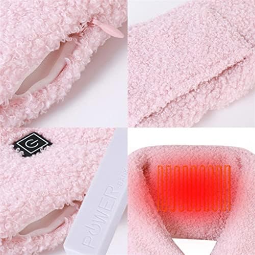Lenço aquecido de lenço aquecido com 3 gesas lenços de temperatura ajustável lenços aquecidos lenços laváveis ​​macios para