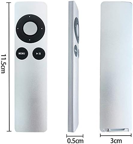 Replacement Remote Control for APPLE TV MC377LL/A 1st 2nd 3rd 4th Generation, A1294 A1218/MA711 A1378/MC572 A1427/MD199 A1625/MGY52/MLNC2