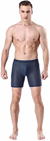 Roupas íntimas homens cuecas boxer masculino masculino cuecas troncos Bolsa Bulge Bulge Sexy Men's Roufey Burgers