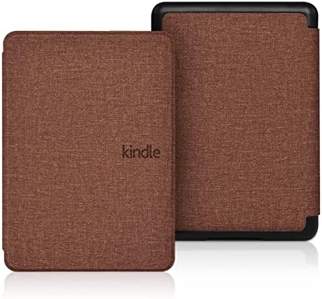 Caso para 6,8 Kindle Paperwhite 2021 Kindle Paperwhite Signature Edition, capa de casca de pu slim com desperdício automático/sono para Kindle Paperwhite 2021, cor de caramelo